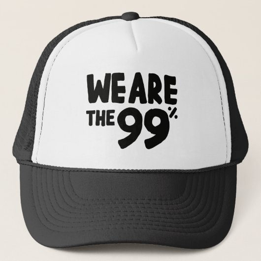 Wir sind die 99 % truckerkappe (Vorderseite)
