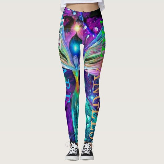 WIR SIND DIE ANGELN LEGGINGS (Vorderseite)