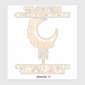 Wir sind die Enkeltöchter der Hexen Aufkleber (Blatt)