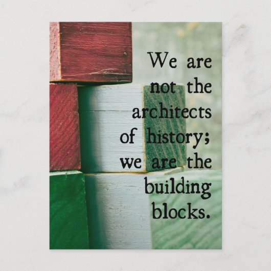 Wir sind die Gebäude Postkarte (Vorderseite)