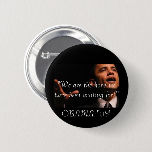 "Wir sind die Hoffnung wir… Button (Vorne & Hinten)