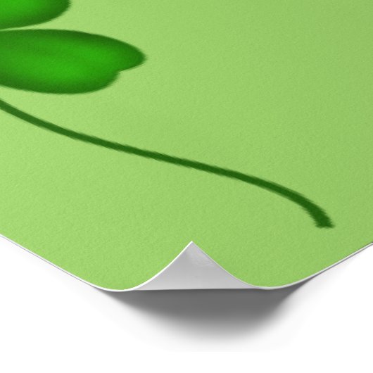 Wir sind die Iren! Poster Print (Ecke)