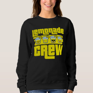 Wir sind die Lemonade-Crew Citrus Frucht Lemon Sweatshirt