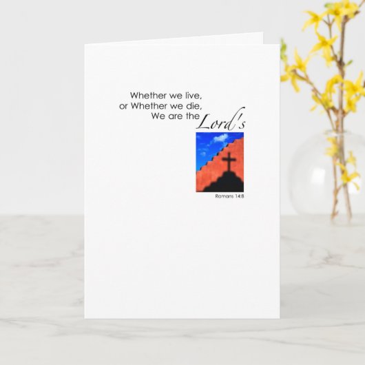 Wir sind die Lords Karte (Gelbe Blume)