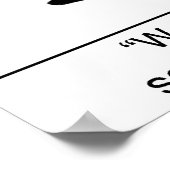 Wir sind die Meeks, die die Erde erben werden Poster (Ecke)