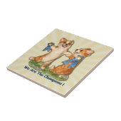 Wir sind die Meistercorgi-Fliese Fliese (Seite)