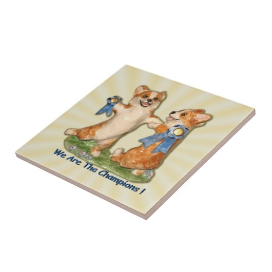 Wir sind die Meistercorgi-Fliese Fliese (Seite)