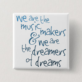 Wir sind die Musik-Maker-Taste Button