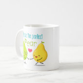 Wir sind die perfekte Birne | VALENTINSTAG | LIEBE Kaffeetasse (Vorderseite Links)