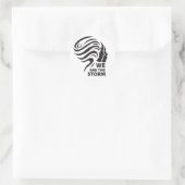 Wir sind die Storm-Aufkleber Runder Aufkleber (Tasche)