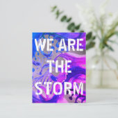 Wir sind die STORM Definition Postkarte (Stehend Vorderseite)