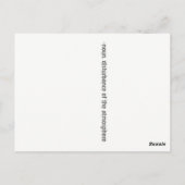 Wir sind die STORM Definition Postkarte (Rückseite)