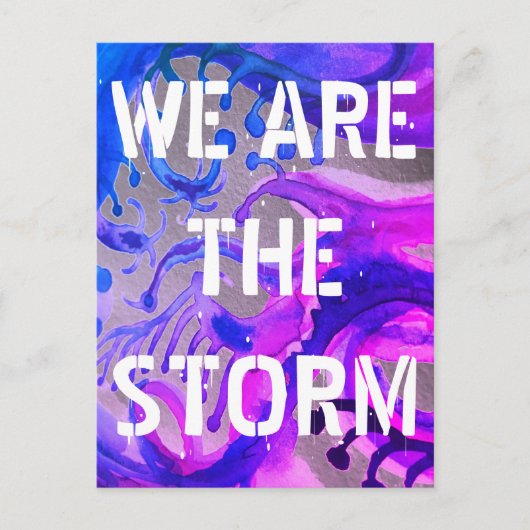 Wir sind die STORM Definition Postkarte (Vorderseite)