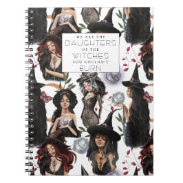 Wir sind die Töchter von Hexen, die du nicht verbr Notizblock