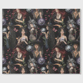 Wir sind die Töchter von Hexen, die man nicht bren Geschenkpapier (Flach)