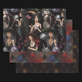 Wir sind die Töchter von Hexen, die man nicht bren Geschenkpapier Set