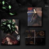 Wir sind die Töchter von Hexen, die man nicht bren Geschenkpapier Set
