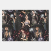 Wir sind die Töchter von Hexen, die man nicht bren Geschenkpapier Set (Vorderseite)