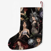 Wir sind die Töchter von Hexen, die man nicht bren Kleiner Weihnachtsstrumpf (Rückseite)