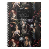 Wir sind die Töchter von Hexen, die man nicht bren Notizblock (Vorderseite)