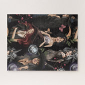 Wir sind die Töchter von Hexen, die man nicht bren Puzzle (Horizontal)