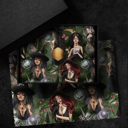 Wir sind die Töchter von Hexen, die man nicht bren Seidenpapier