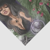 Wir sind die Töchter von Hexen, die man nicht bren Seidenpapier (Detail)