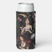 Wir sind die Töchter von Hexen, die man nicht bren Selters Dosenkühler (Seltzer Rückseite)