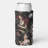 Wir sind die Töchter von Hexen, die man nicht bren Selters Dosenkühler (Seltzer Vorderseite)