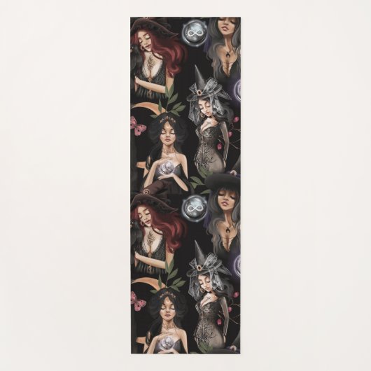 Wir sind die Töchter von Hexen, die man nicht bren Yogamatte (Vorderseite)