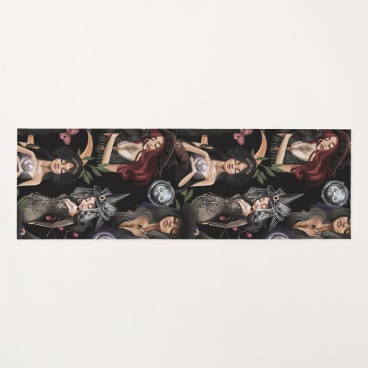 Wir sind die Töchter von Hexen, die man nicht bren Yogamatte (Vorderseite (Horizontal))