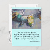 Wir sind die Träumer Postkarte (Vorne/Hinten)