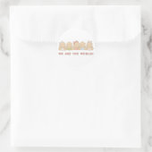Wir sind die World Babies Fun Stickers (Tasche)