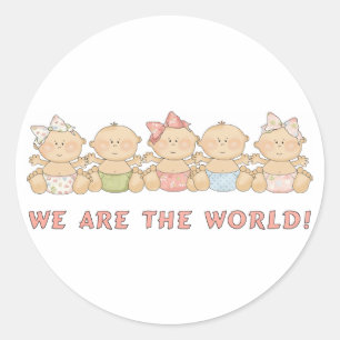 Wir sind die World Babies Fun Stickers