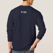Wir sind echt | Langschläfer T-Shirt (Rückseite)