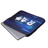 Wir sind echt | Laptop-Siebtasche 15" Laptopschutzhülle (Vorne Knopf)