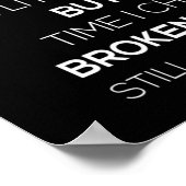 Wir sind ein bisschen kaputt, aber das letzte Mal Poster (Ecke)