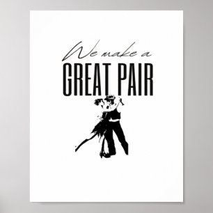 Wir sind ein großartiges Paar, besser zusammen Lie Poster