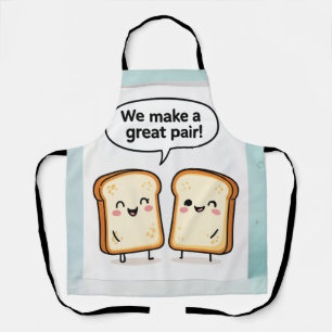 Wir sind ein großartiges Paar - Süße Toast-Schürze Schürze