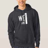 wir sind ein hoodie (Vorderseite)
