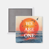 Wir sind ein Magnet (Vorderseite/Rückseite)