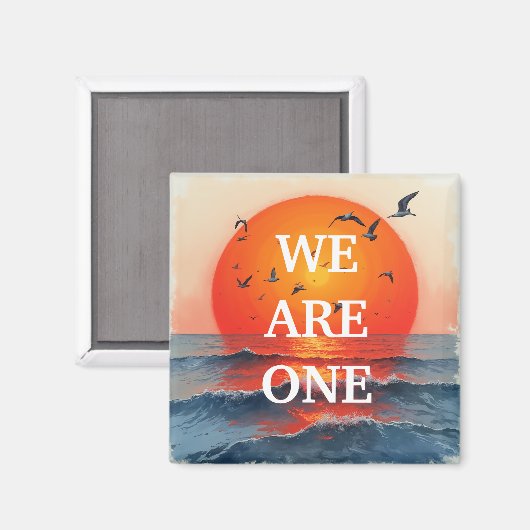 Wir sind ein Magnet (Vorderseite/Rückseite)