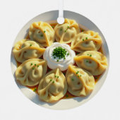 Wir sind ein perfekter Pierogi! Weihnachten Ornament Aus Metall (Vorderseite)