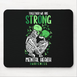 Wir sind ein starker Mental Health Awareness Warri Mousepad