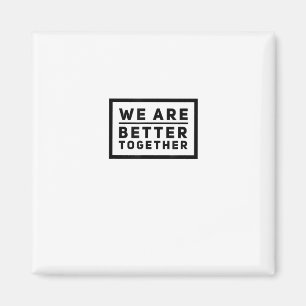 Wir sind ein stärkeres Team – Motivationsgrafik fü Magnet