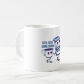 Wir sind ein Team Kaffeetasse (Vorderseite Links)
