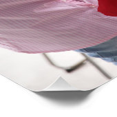 Wir sind ein Team Motivationsposter Poster (Ecke)