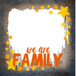 Wir sind eine Familie Foto-Tasse Tasse