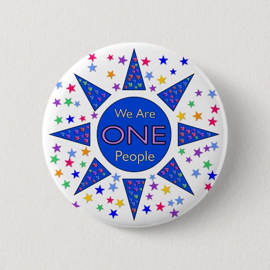 Wir sind eine Leute Button (Vorderseite)