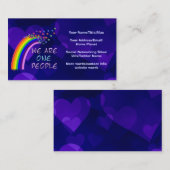 Wir sind eine Leute Visitenkarte (Vorne/Hinten)